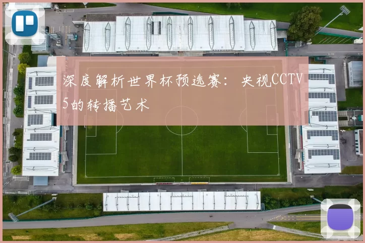 深度解析世界杯预选赛:央视CCTV5的转播艺术