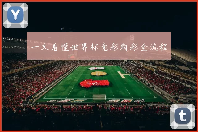 一文看懂世界杯竞彩购彩全流程